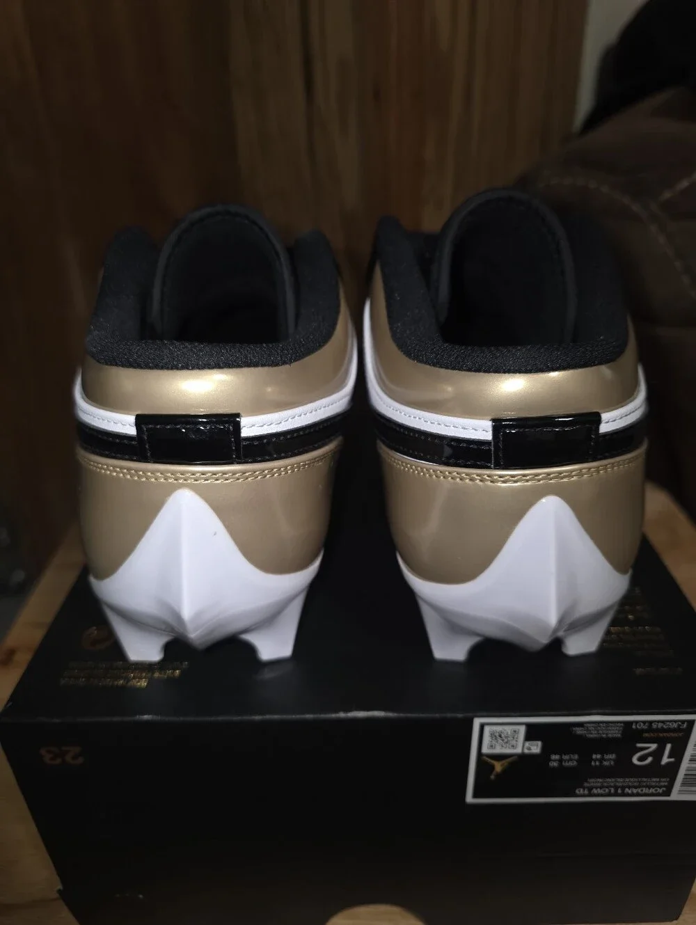 New Jordan 1 Low TD Football Cleats